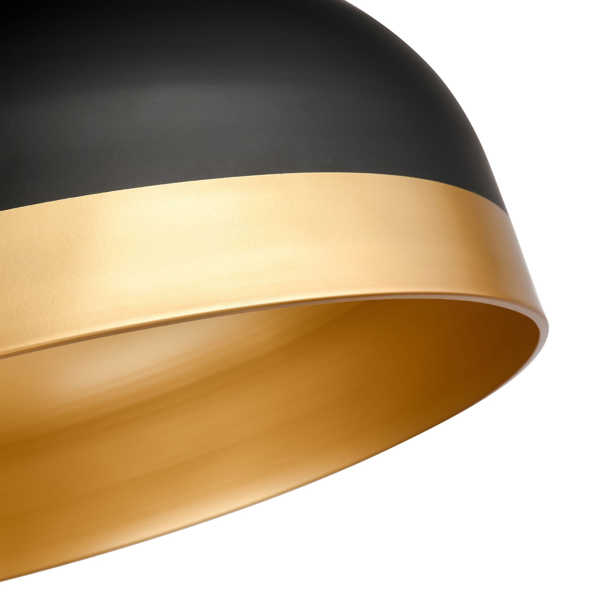 Image 3 Millennium Amarra 4-Light 22" Matte Black Pendant with Steel Shade more views