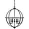 Millennium Artemis Chandelier Ceiling Light Black