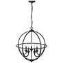 4_Millennium Artemis Chandelier Ceiling Light Black more views