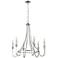Millennium Artemis Chandelier Ceiling Light Nickel