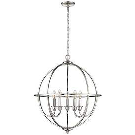 Image1 of Millennium Artemis Chandelier Ceiling Light Nickel