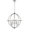 Millennium Artemis Chandelier Ceiling Light Nickel