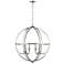 Millennium Artemis Chandelier Ceiling Light Nickel