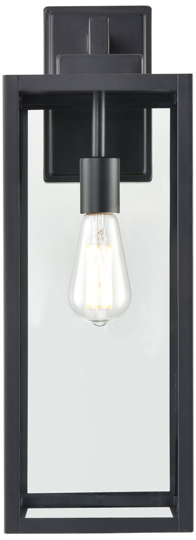 Millennium Atless 1-Light 20.75" Powder Coated Black Outdoor Wall Lantern