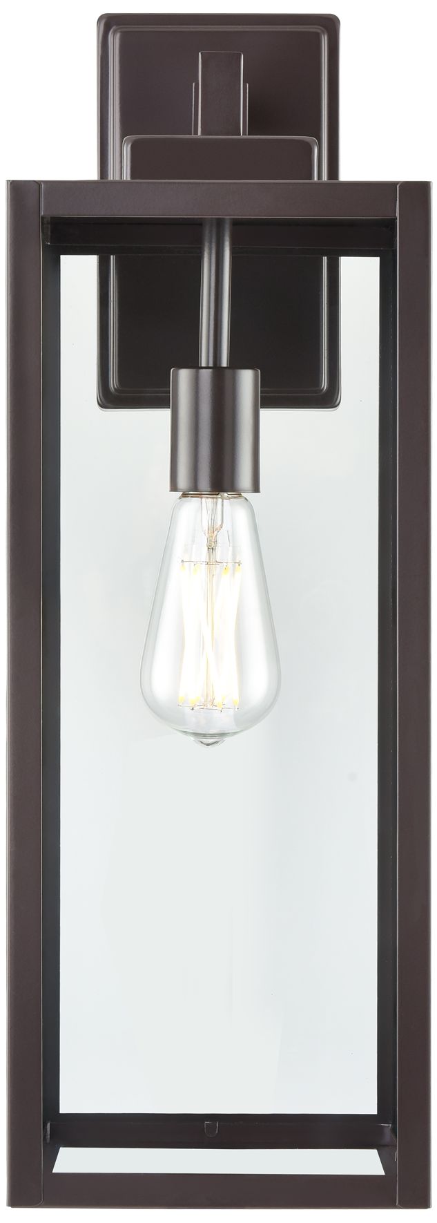 Millennium Atless 1-Light 20.75" Powder Coated Bronze Outdoor Wall Lantern