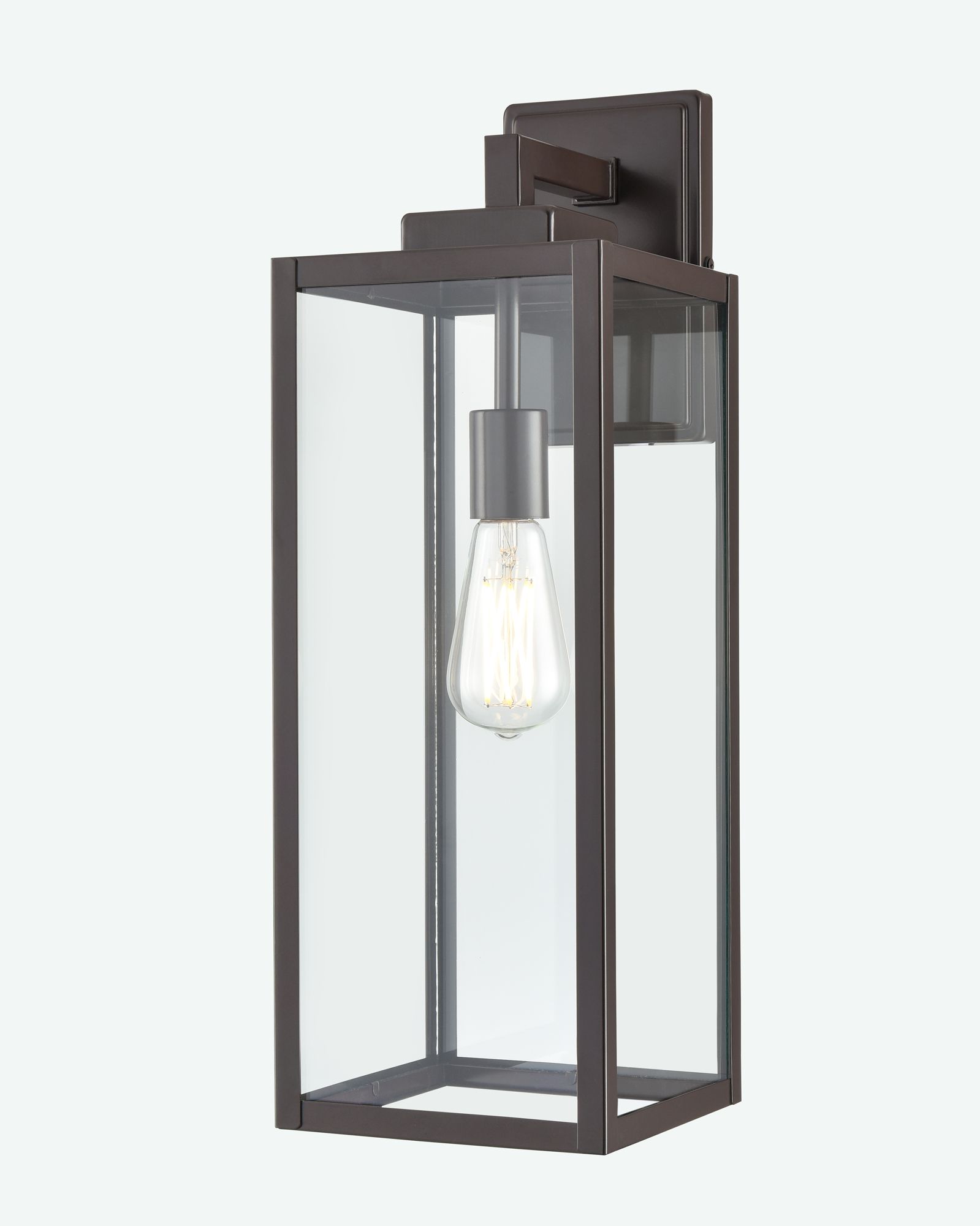 Image 2 Millennium Atless 1-Light 20.75" Powder Coated Bronze Outdoor Wall Lantern more views