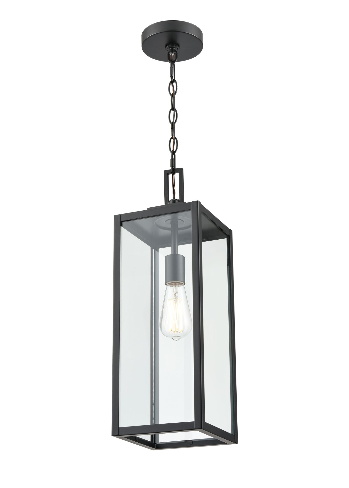 Image 4 Millennium Atless 1-Light 21.5" Powder Coated Black 1 Light Outdoor Pendant more views
