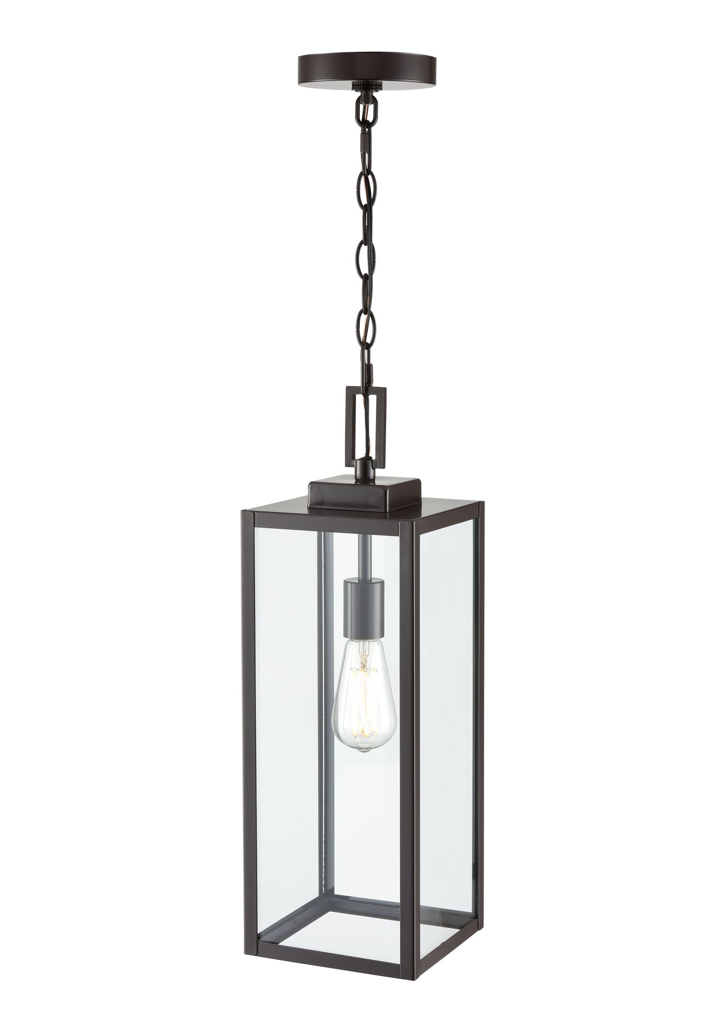 Image 2 Millennium Atless 1-Lt 21.5" Powder Coated Bronze Outdoor Pendant more views