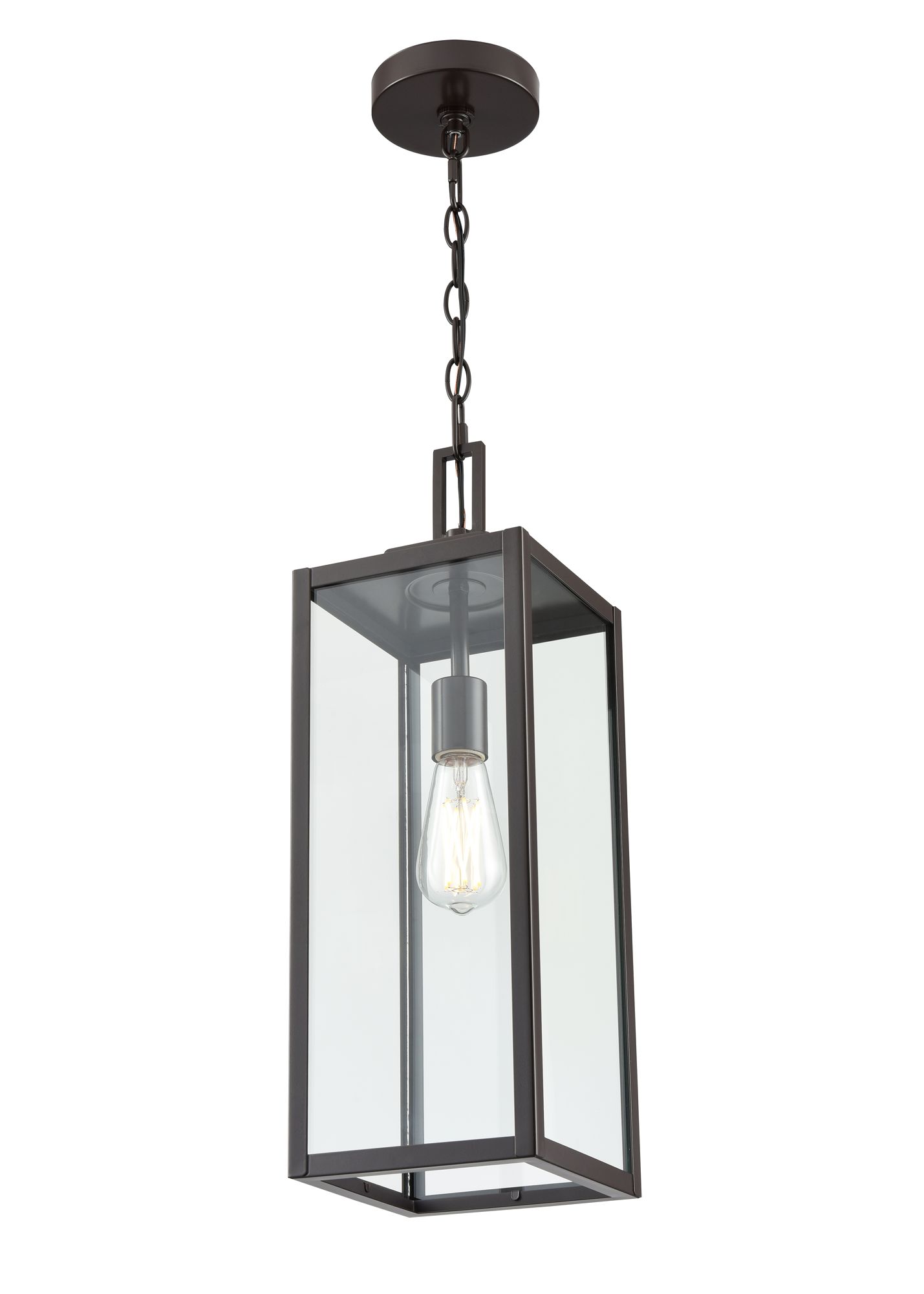 Image 4 Millennium Atless 1-Lt 21.5" Powder Coated Bronze Outdoor Pendant more views