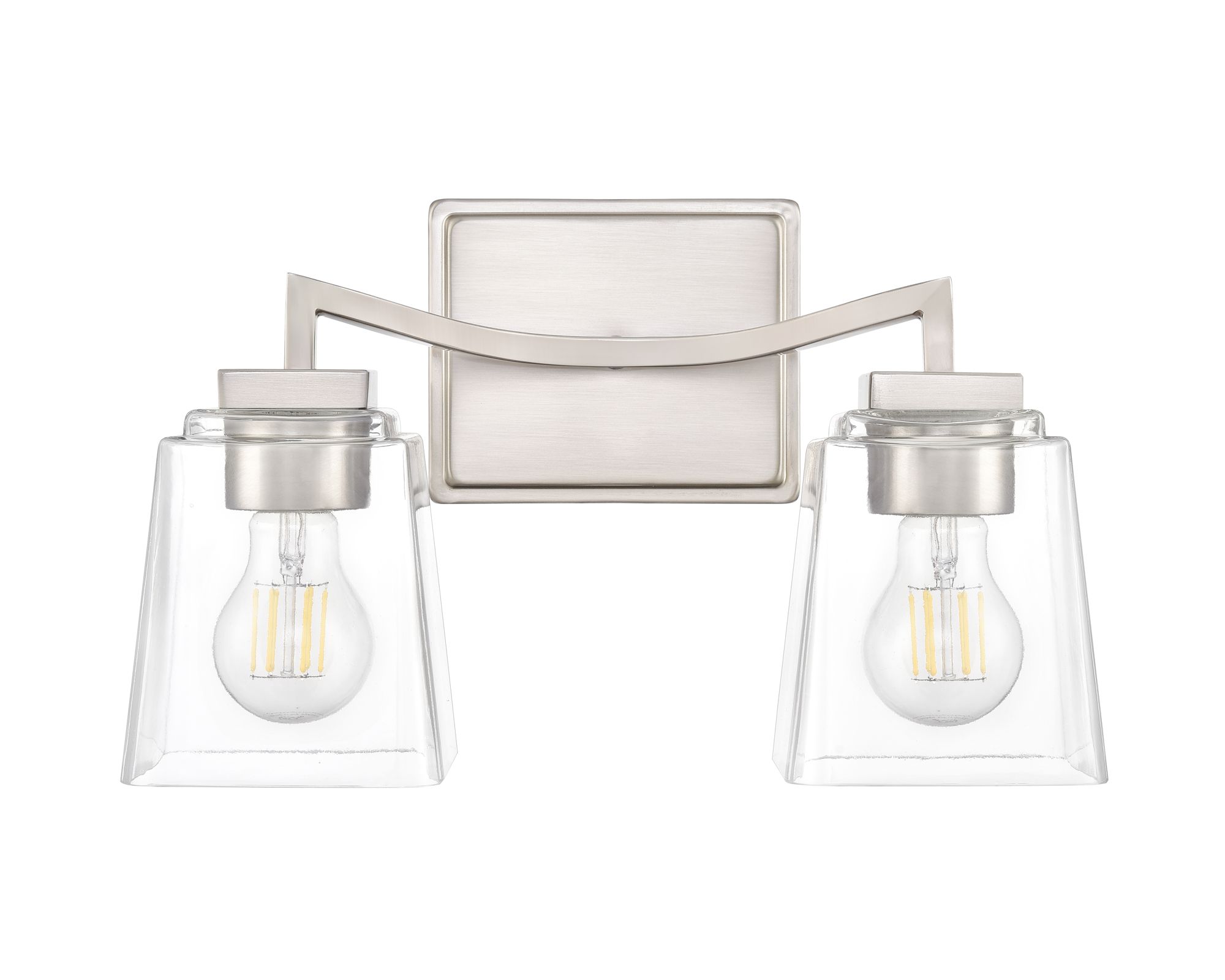 Image 3 Millennium Avenna 14" Brushed Nickel Vanity Light more views