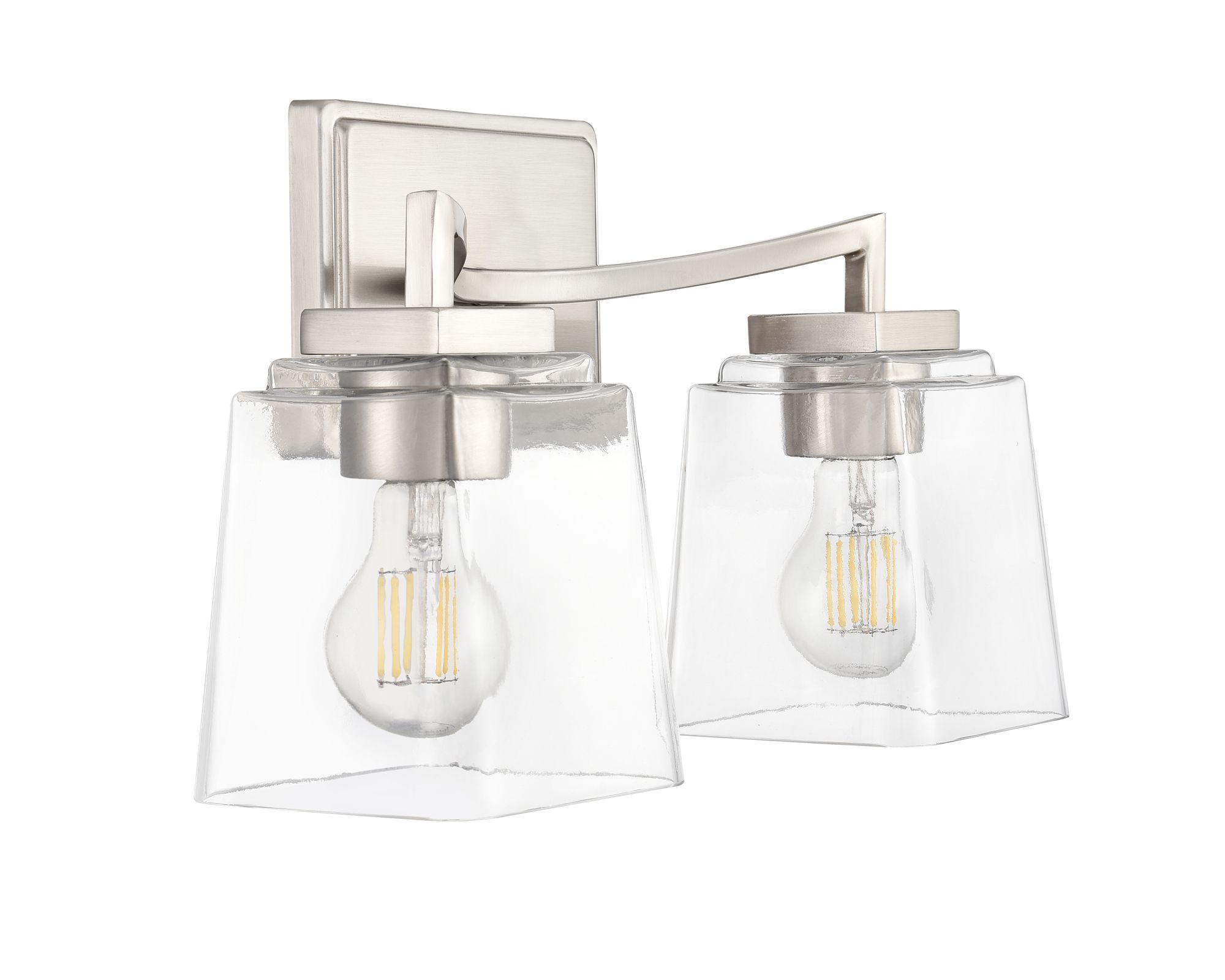 Image 4 Millennium Avenna 14" Brushed Nickel Vanity Light more views