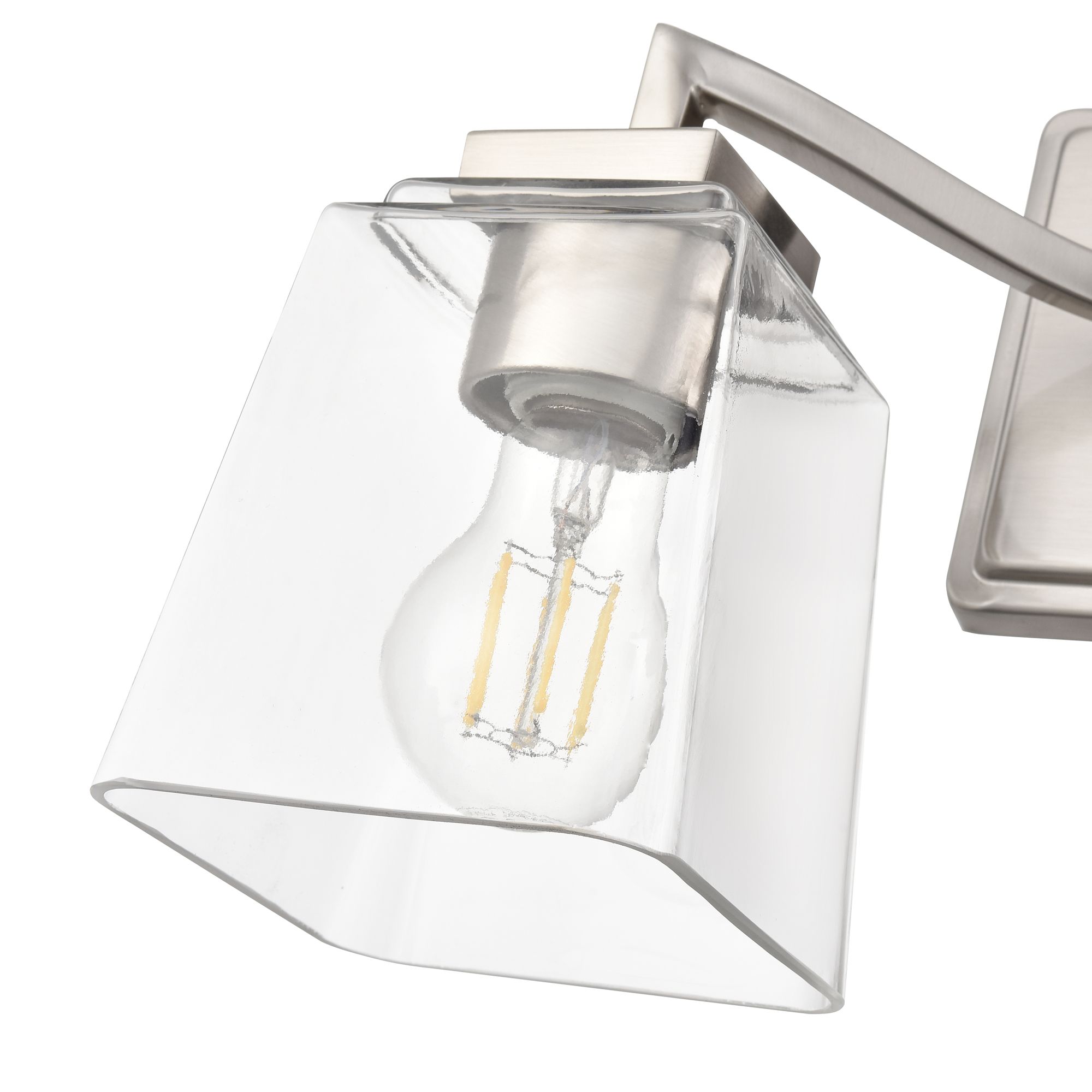 Image 6 Millennium Avenna 14" Brushed Nickel Vanity Light more views