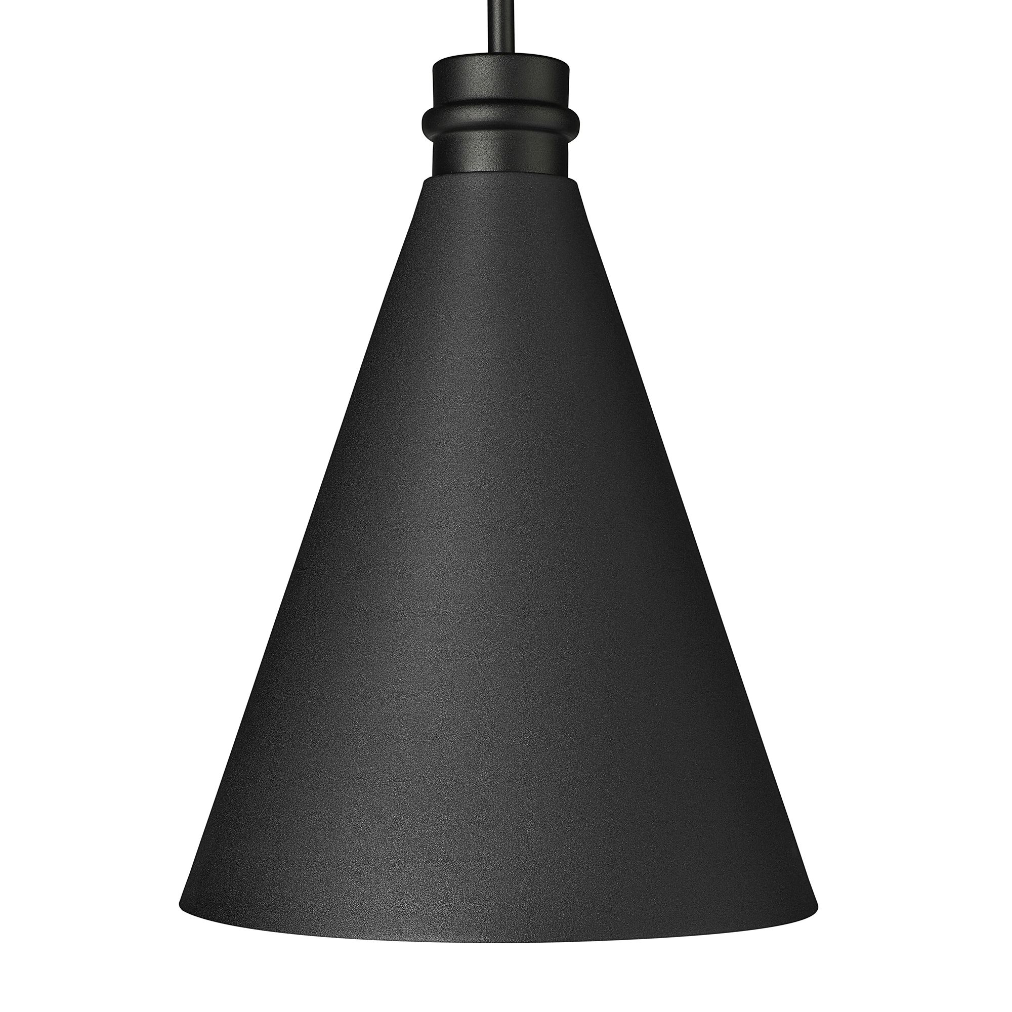 Thumbnail4 of Millennium Axston 1-Light 17.5" Textured Black Outdoor Hanging Lantern more views