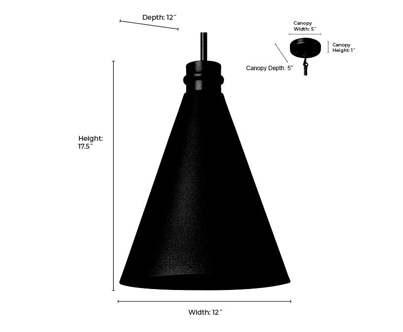 Millennium Axston 1-Light 17.5" Textured Black Outdoor Hanging Lantern