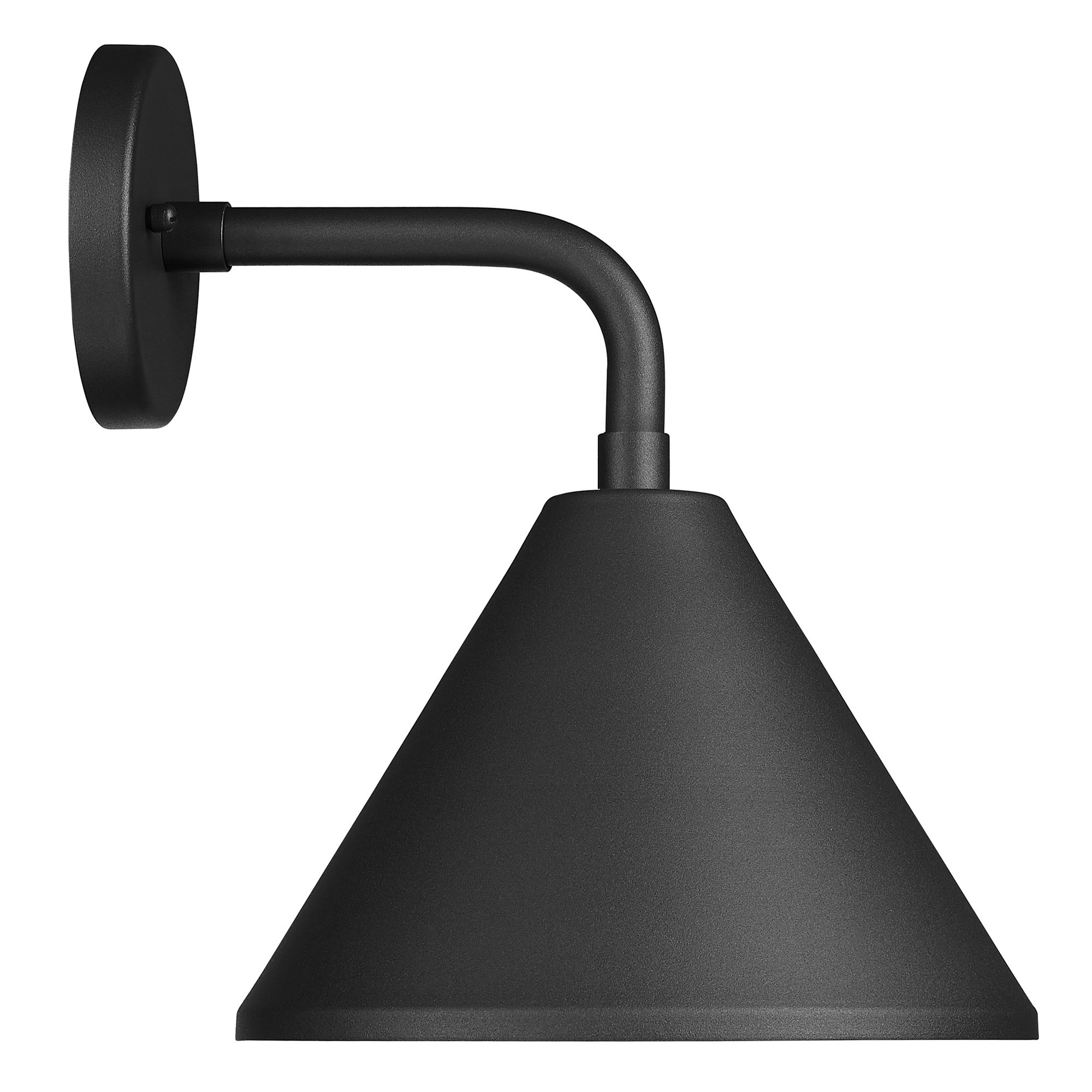Image 5 Millennium Axston 1-Light Outdoor Wall Sconce in Textured Black more views