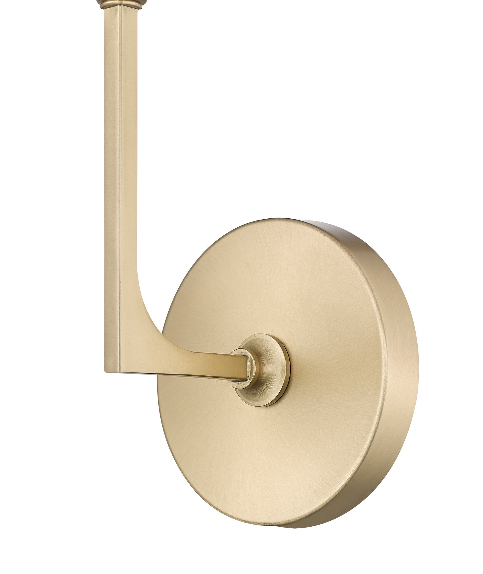 Image 6 Millennium Azara 1-Light 5" Vintage Brass Wall Sconce more views