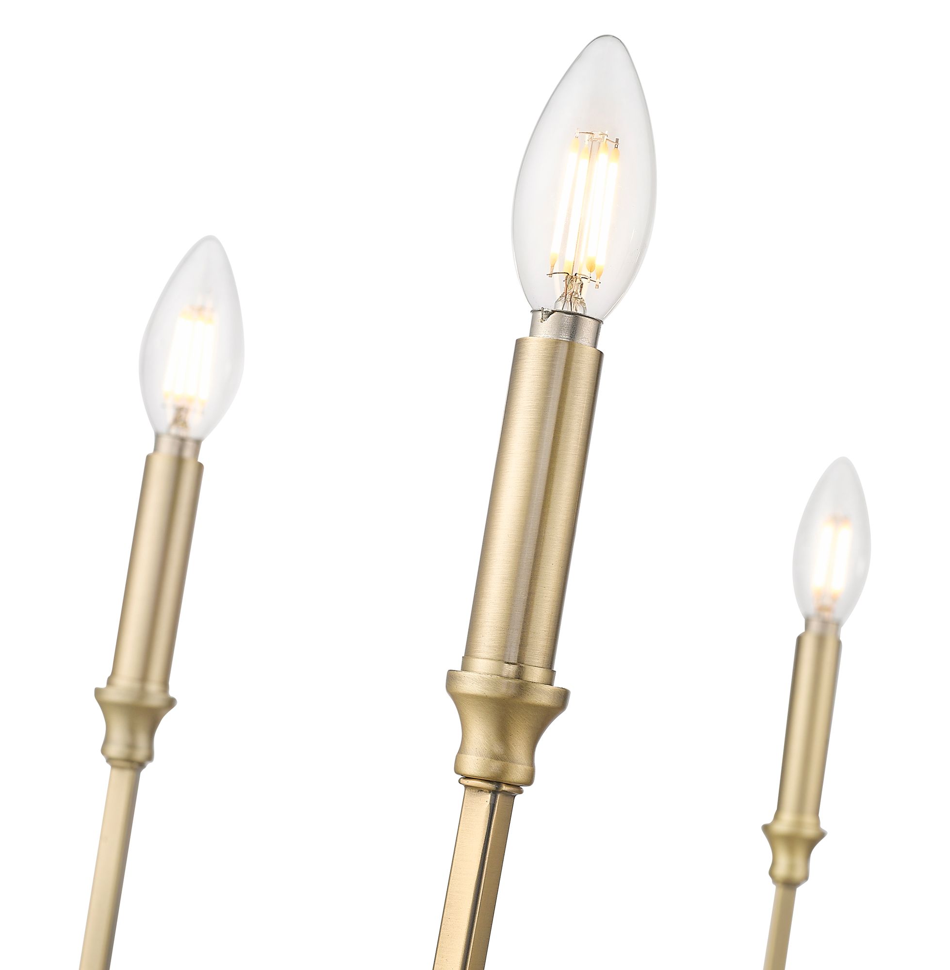 Thumbnail4 of Millennium Azara 5-Light 28" Vintage Brass Chandelier more views