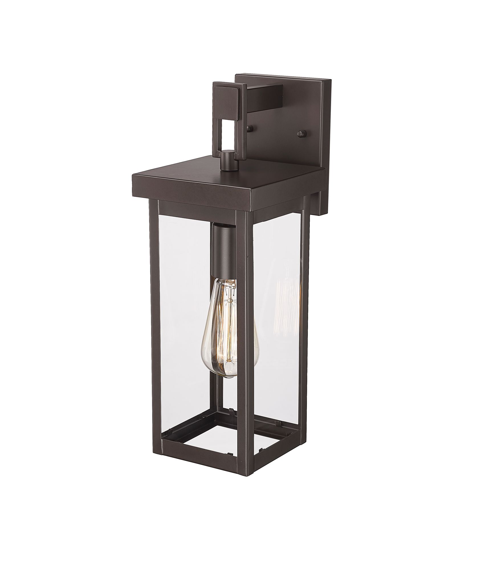 Image 3 Millennium Barkeley 1-Light 16" Powder Coated Bronze Outdoor Wall Sconce more views