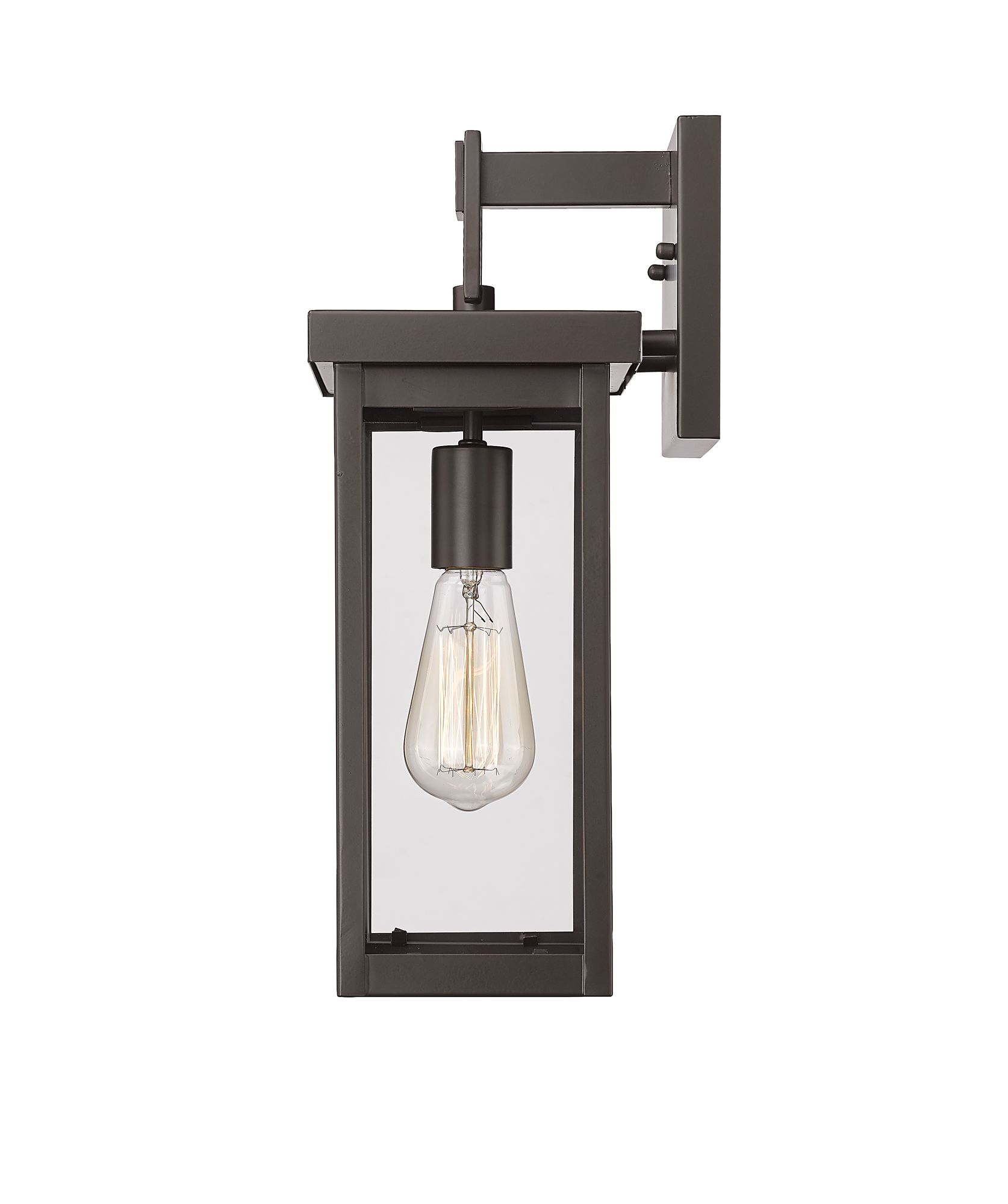 Image 4 Millennium Barkeley 1-Light 16" Powder Coated Bronze Outdoor Wall Sconce more views