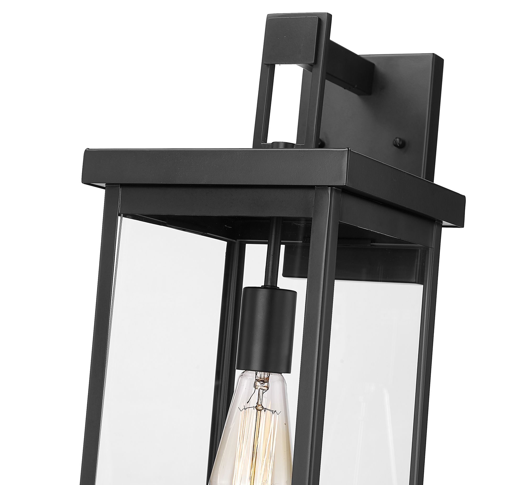 Image 5 Millennium Barkeley 1-Light 22" Powder Coated Black Outdoor Wall Sconce more views