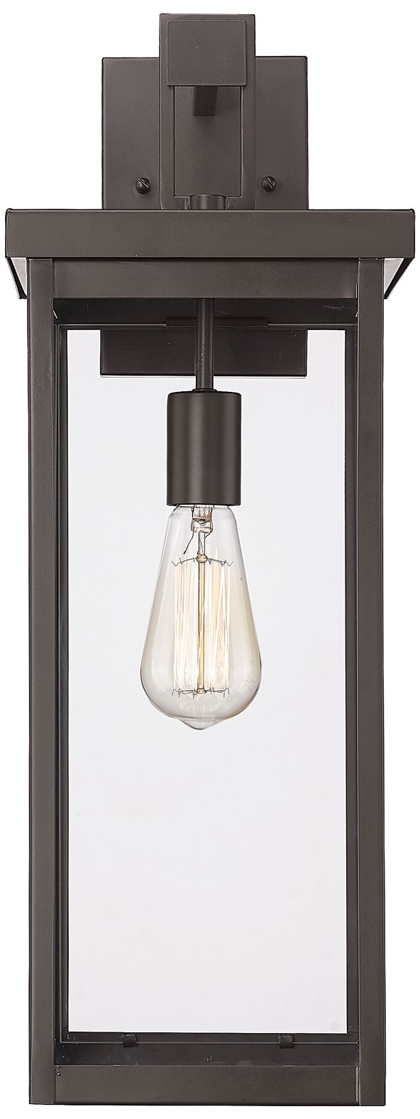 Millennium Barkeley 1-Light 22" Powder Coated Bronze Outdoor Wall Sconce