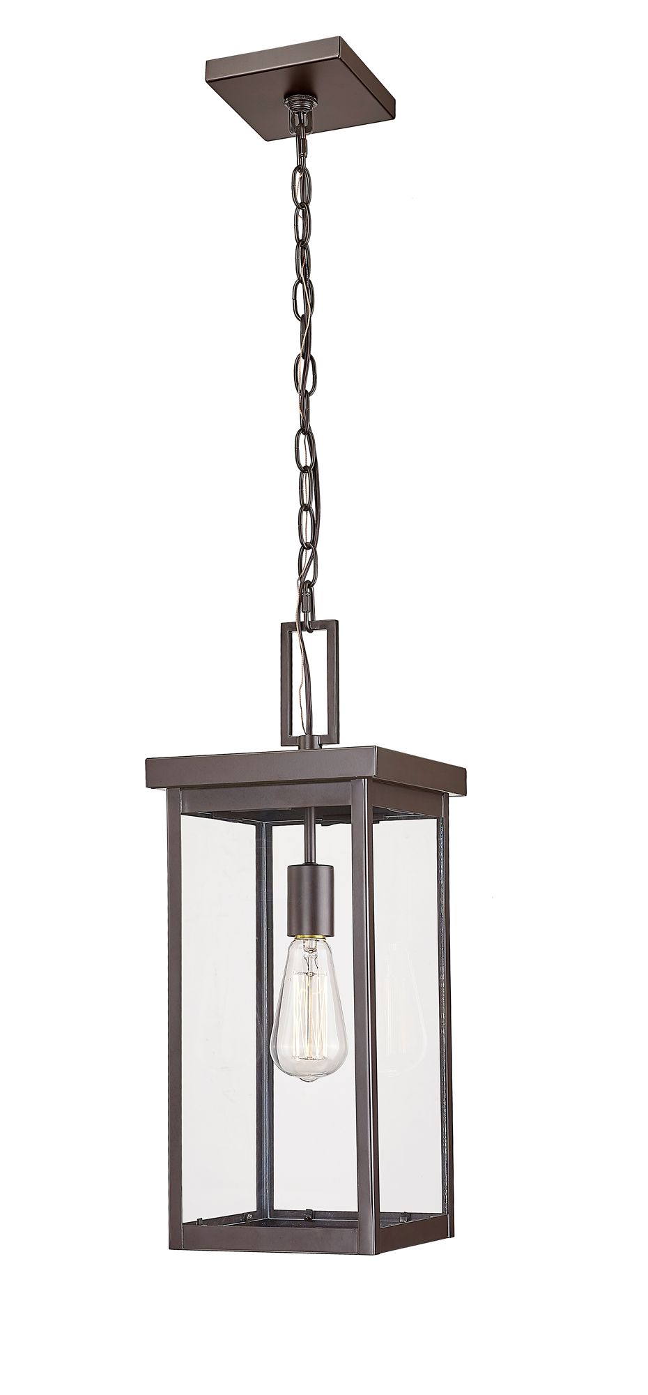 Image 2 Millennium Barkeley 1-Lt 20" Powder Coated Bronze Outdoor Hanging Lantern more views