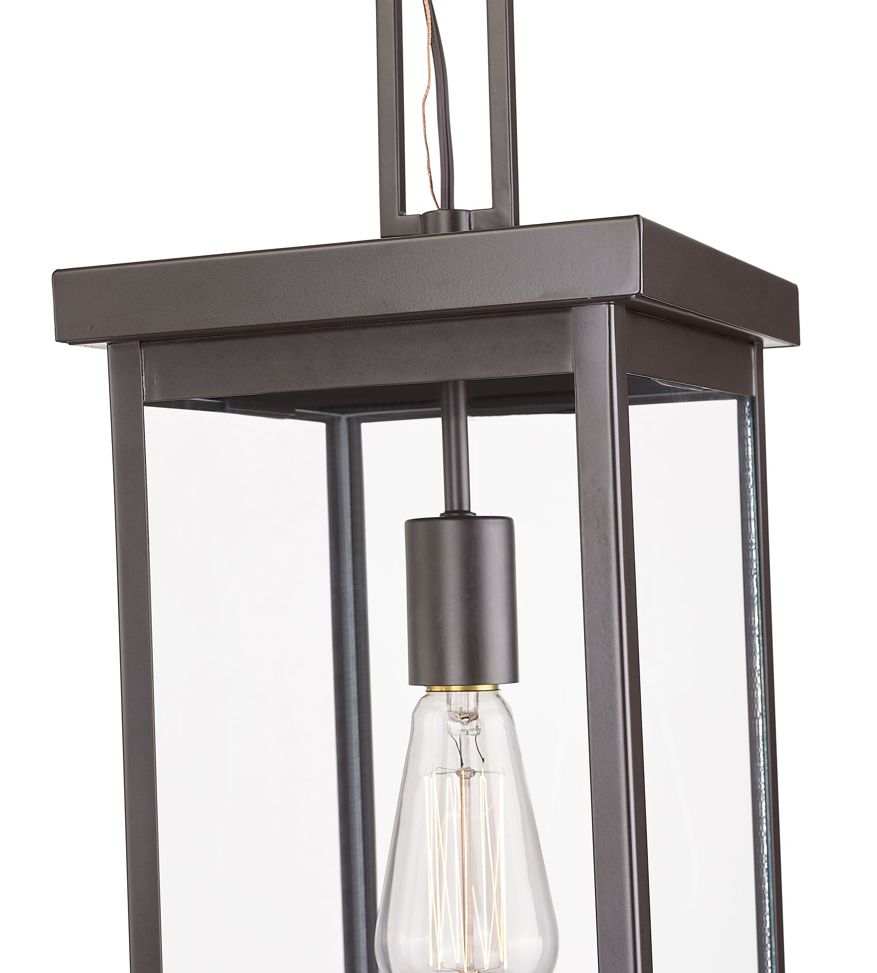 Image 5 Millennium Barkeley 1-Lt 20" Powder Coated Bronze Outdoor Hanging Lantern more views