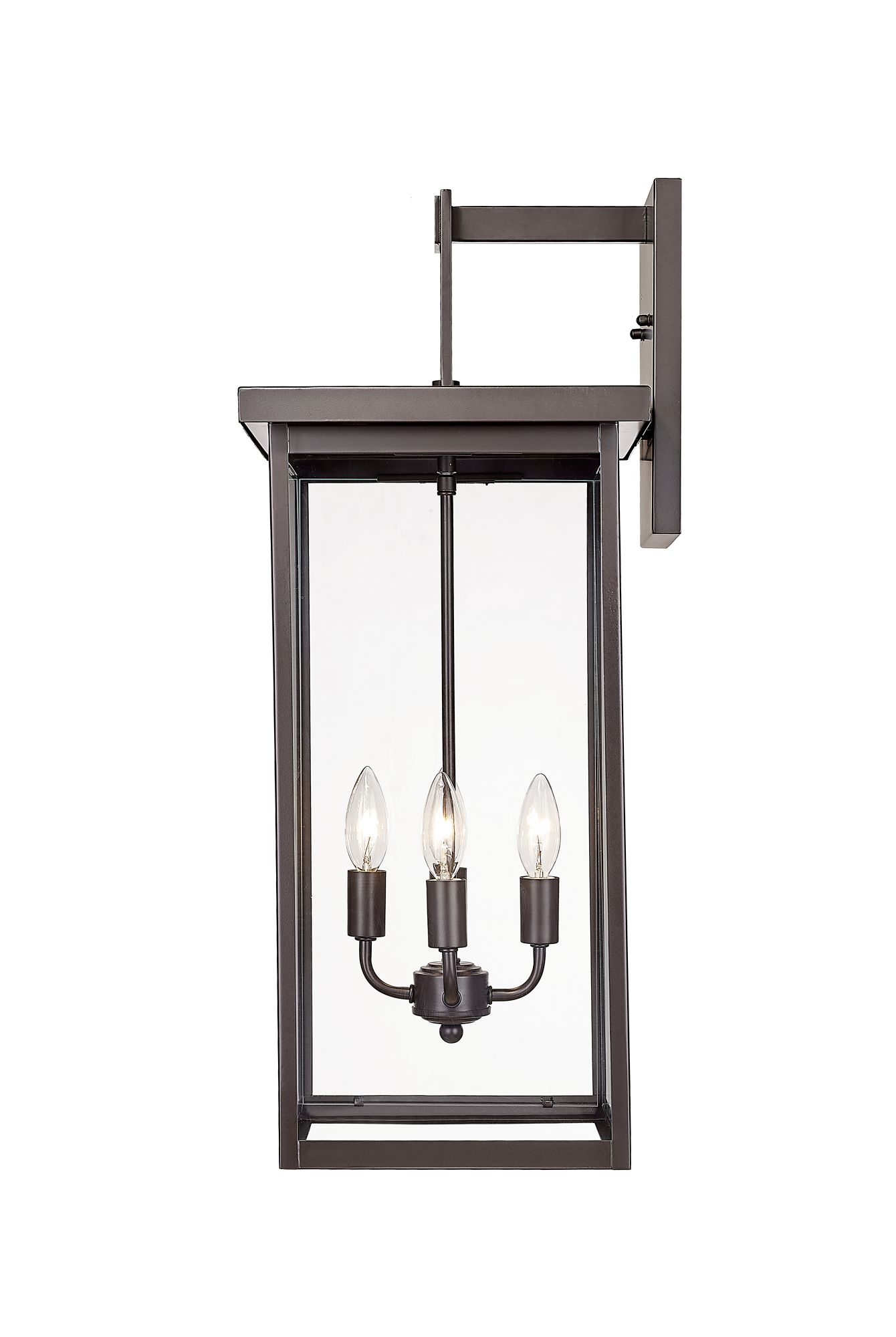 Image 4 Millennium Barkeley 4-Light 27" Powder Coated Bronze Outdoor Wall Sconce more views