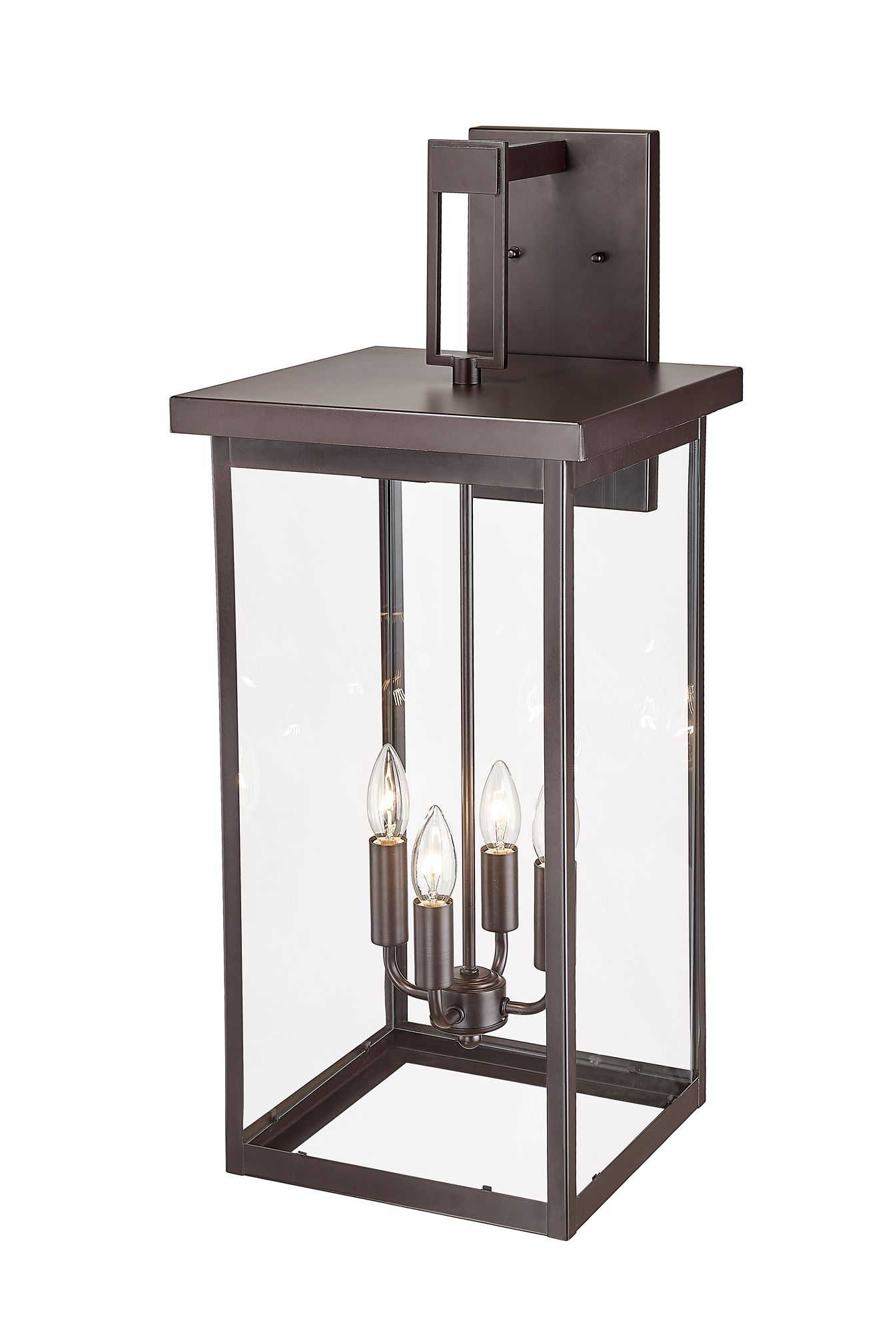 Image 3 Millennium Barkeley 4-Light 30" Powder Coated Bronze Outdoor Wall Sconce more views