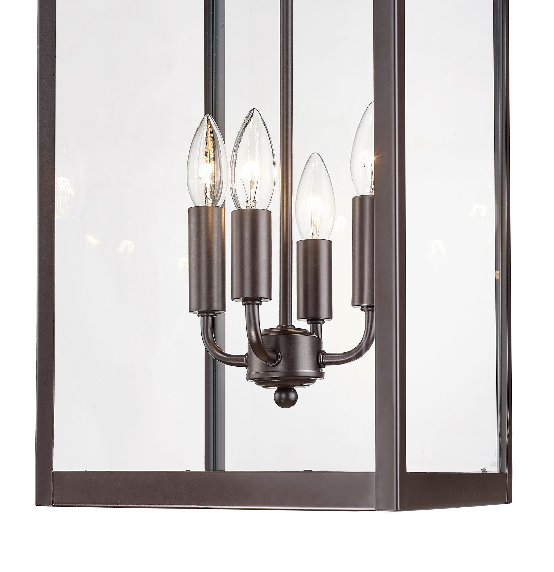 Image 5 Millennium Barkeley 4-Light 30" Powder Coated Bronze Outdoor Wall Sconce more views