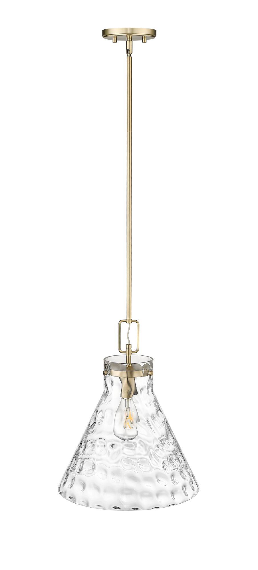 Image 5 Millennium Barlon 1-Light 14" Modern Gold Pendant with Glass Shade more views