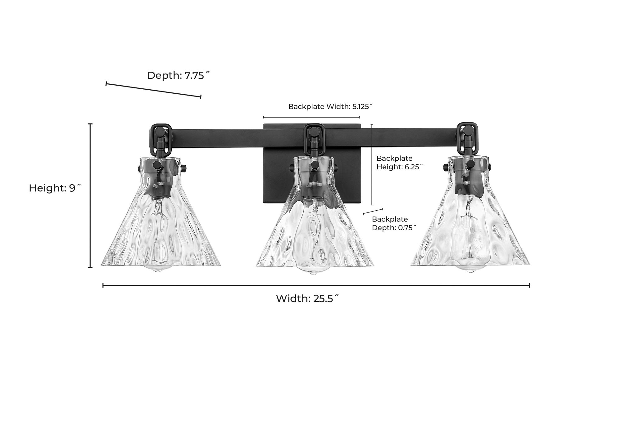 Image 7 Millennium Barlon Vanity  Brass more views