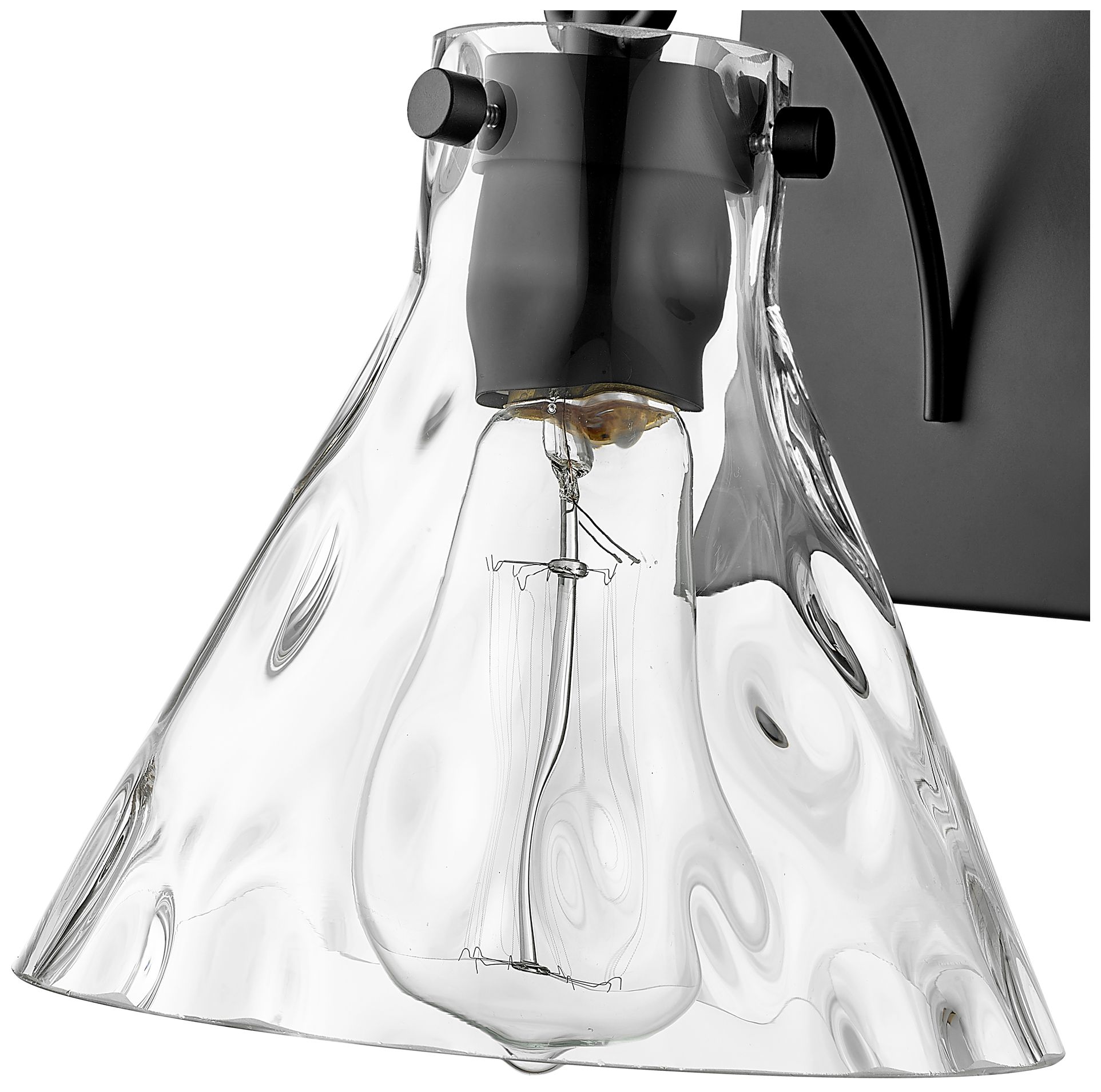 Image 5 Millennium Barlon Wall Sconce  Black more views