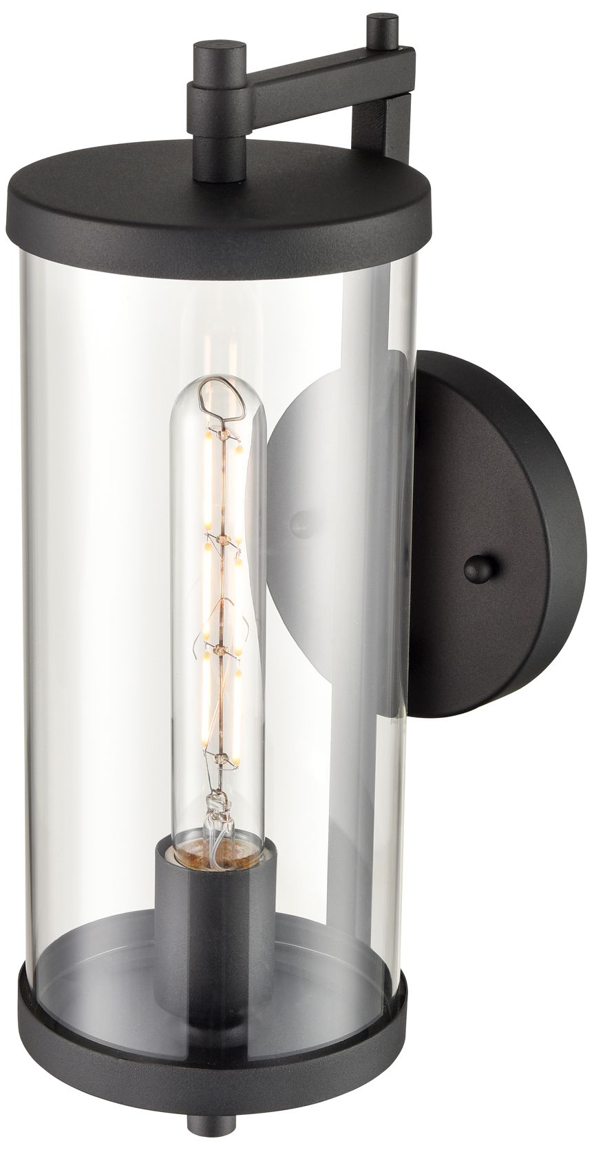 Thumbnail2 of Millennium Beckham Outdoor Wall Sconce Textured Black more views