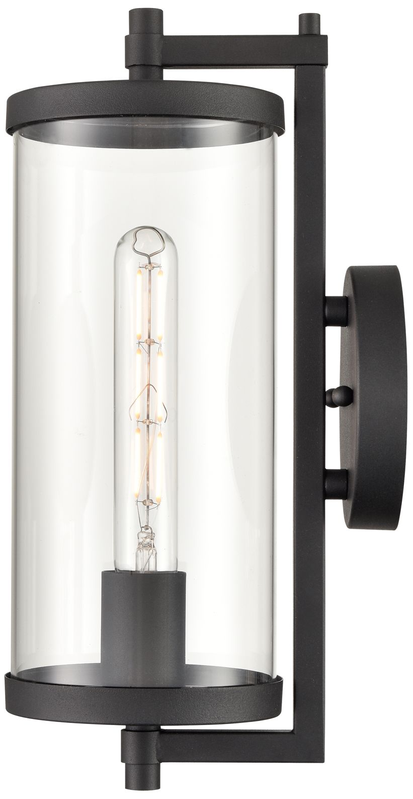 Thumbnail3 of Millennium Beckham Outdoor Wall Sconce Textured Black more views