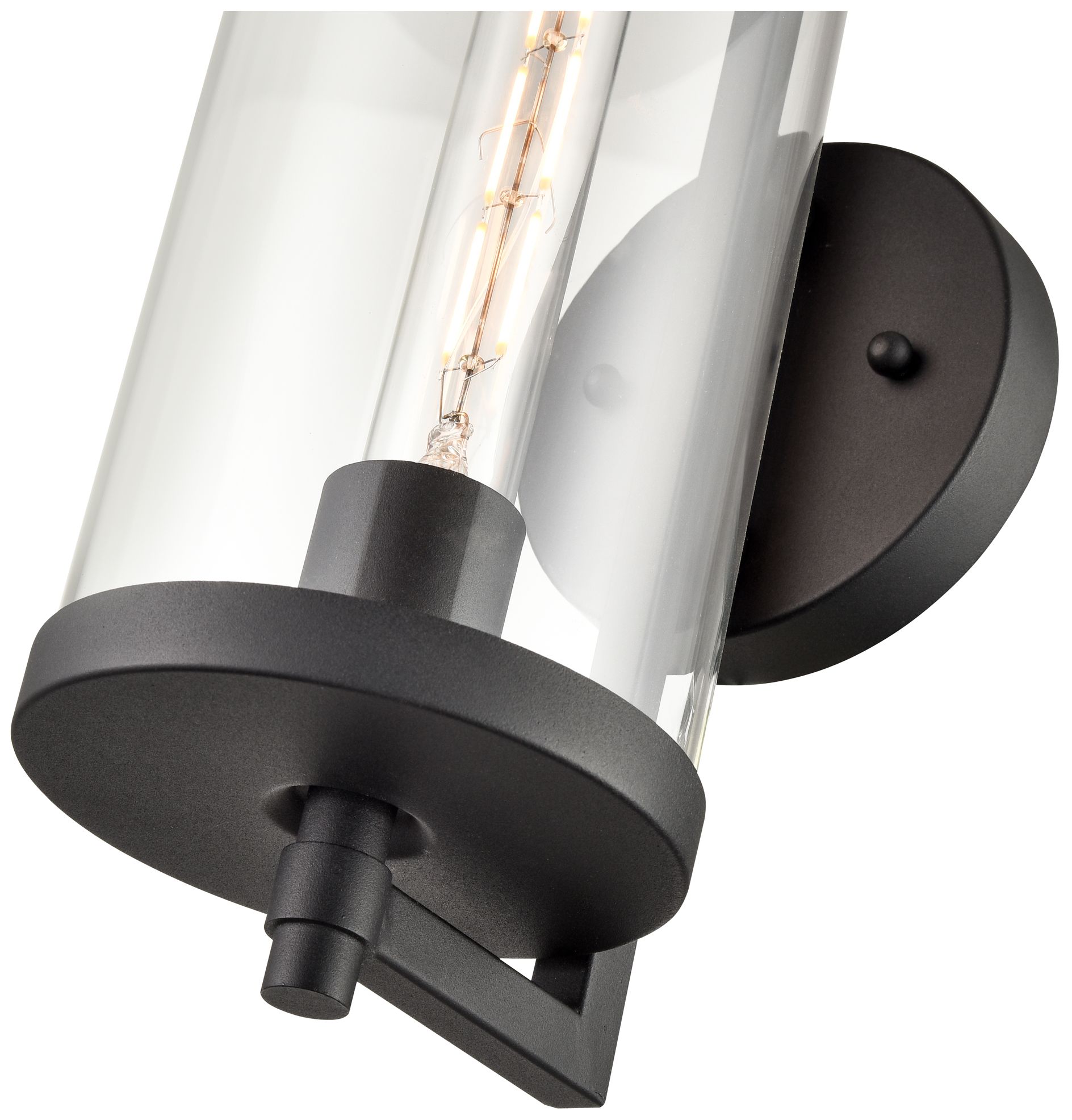 Thumbnail4 of Millennium Beckham Outdoor Wall Sconce Textured Black more views