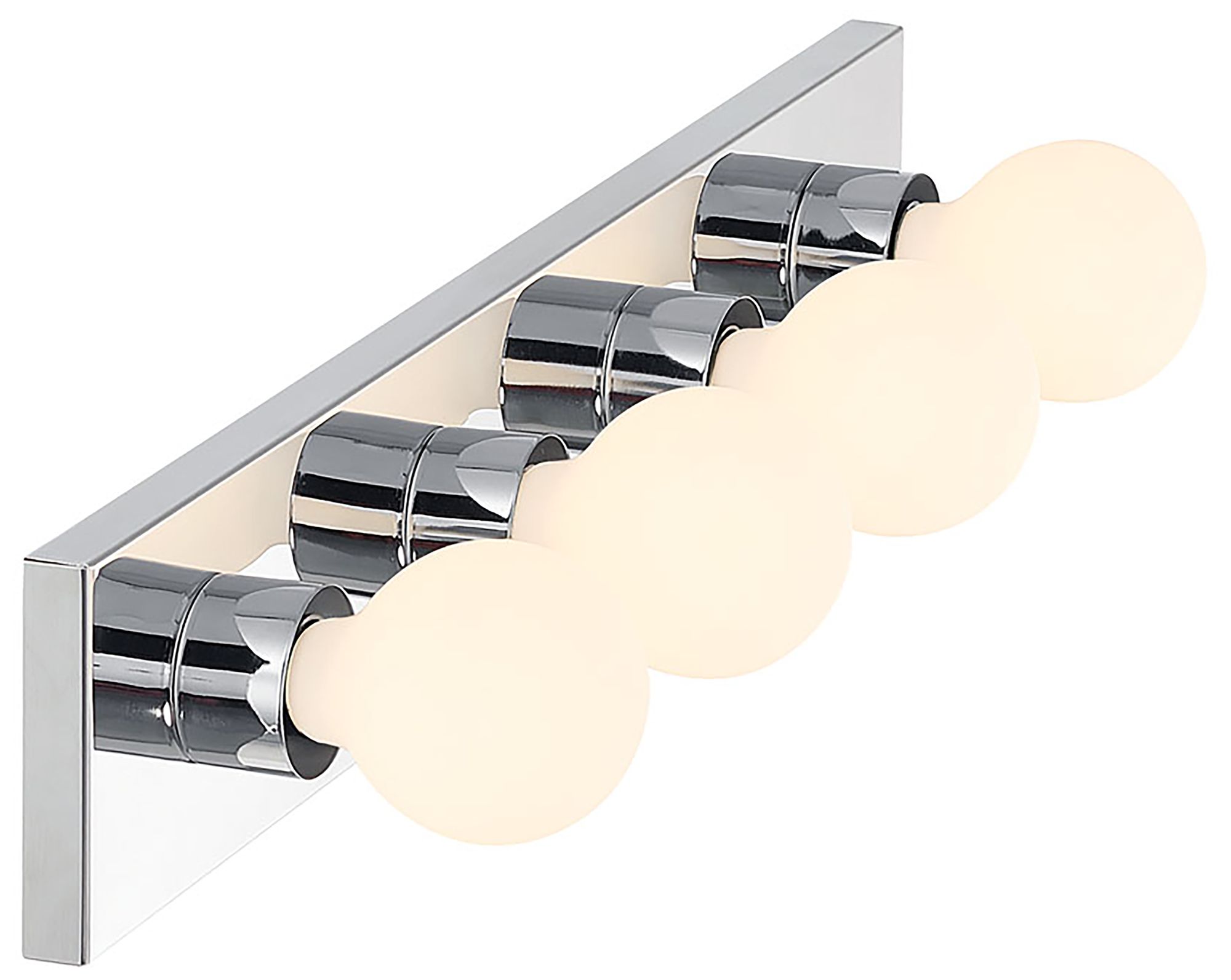 Image 4 Millennium Bellisse 4-Light 24" Chrome Vanity Light more views