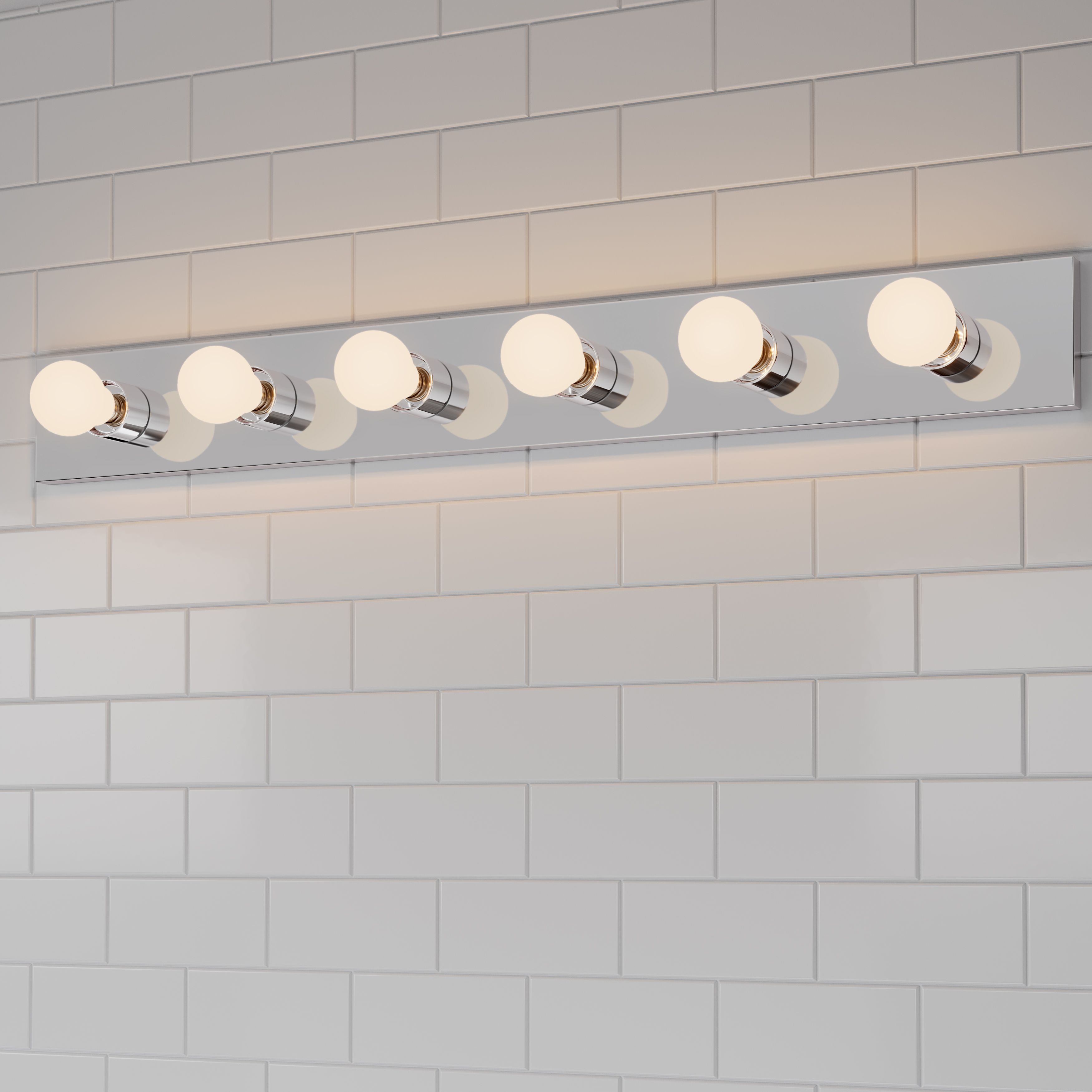 Millennium Bellisse 6-Light 36" Chrome Vanity Light