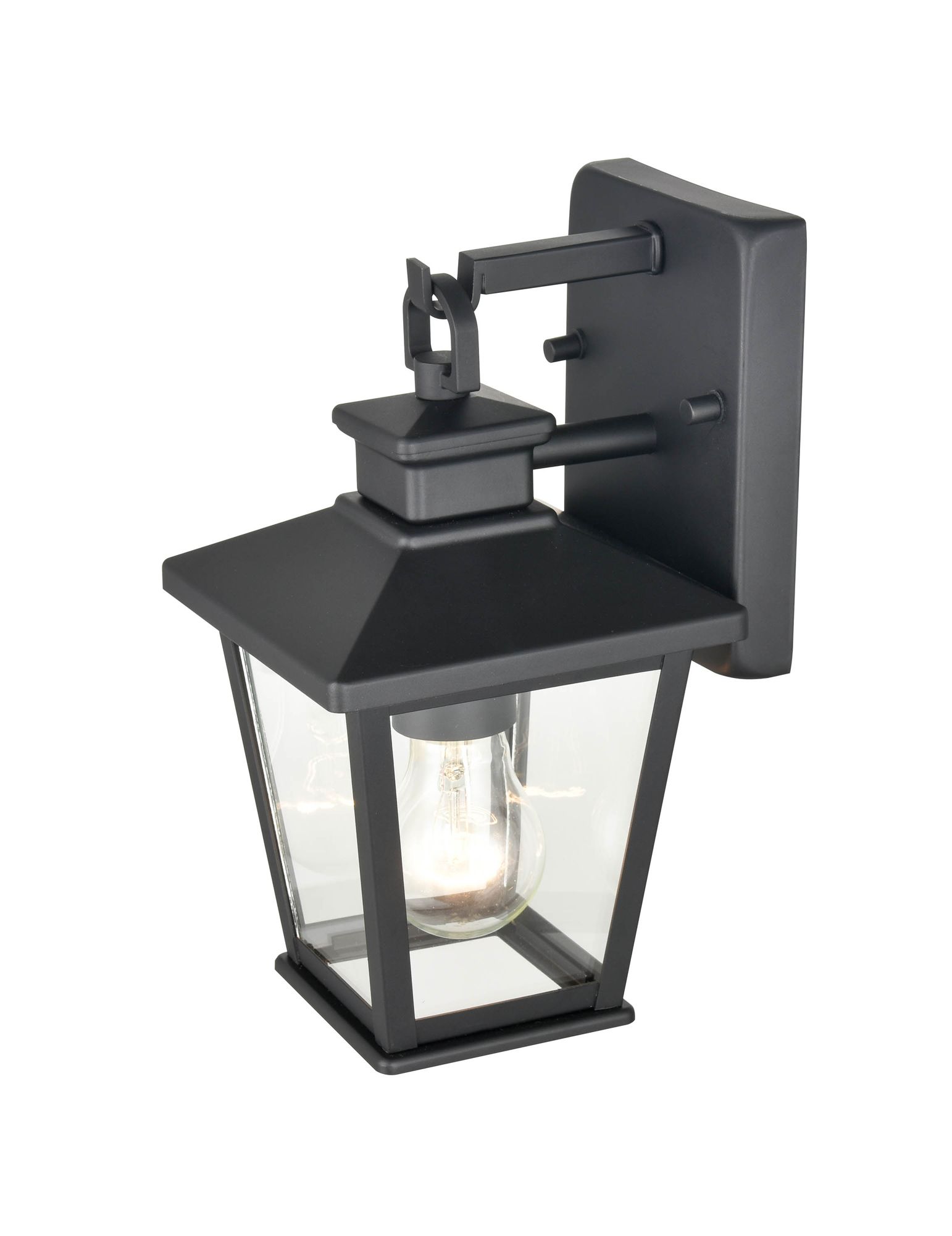 Image 3 Millennium Bellmon 1-Light 10.25" Powder Coated Black Outdoor Wall Sconce more views