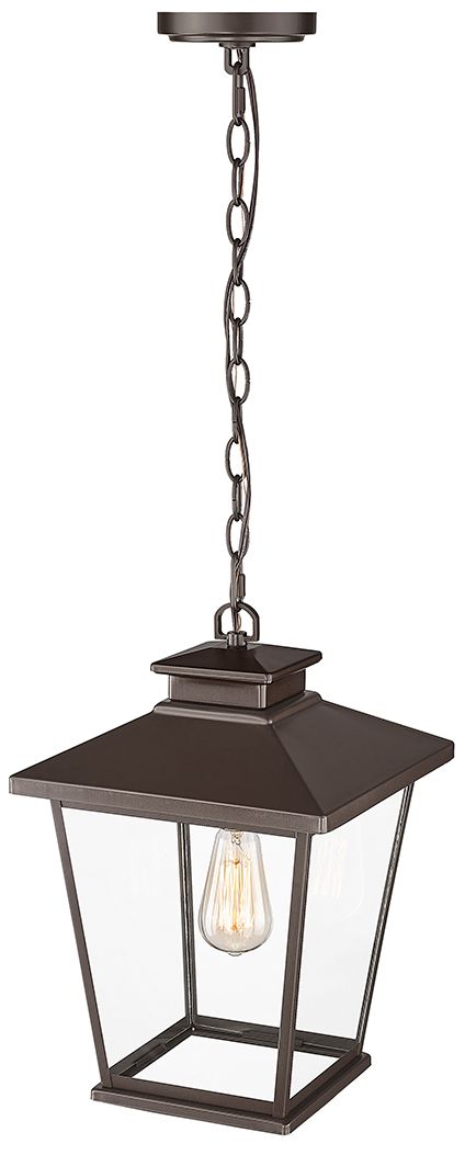 Image 4 Millennium Bellmon 1 Light Outdoor Pendant in Powder Coat Bronze more views