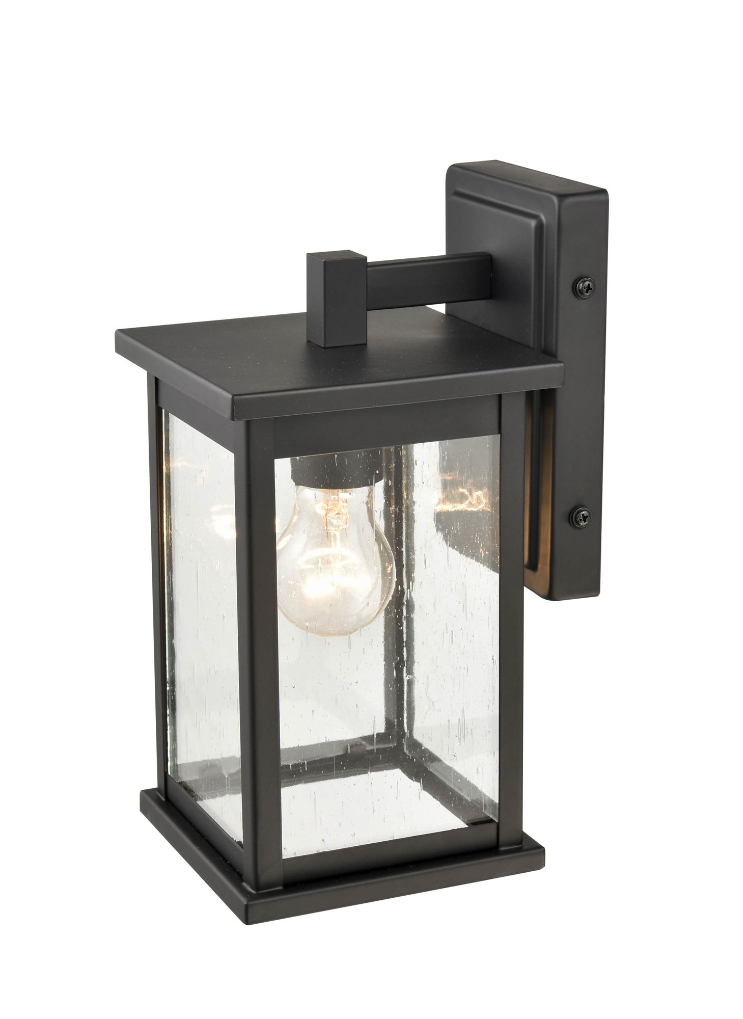 Image 4 Millennium Bowton 1-Light 11.38" Powder Coated Black Outdoor Wall Sconce more views