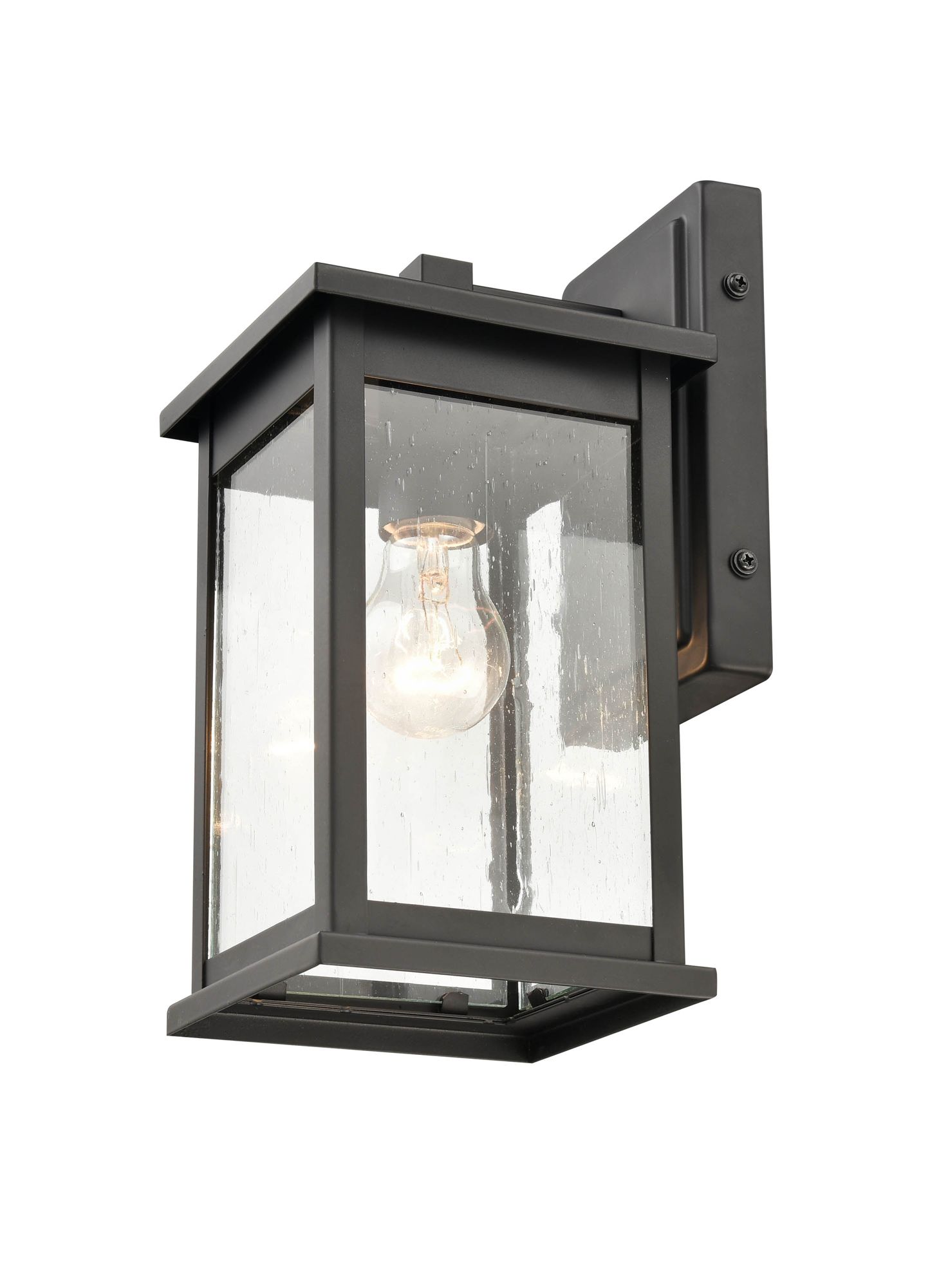 Image 5 Millennium Bowton 1-Light 11.38" Powder Coated Black Outdoor Wall Sconce more views