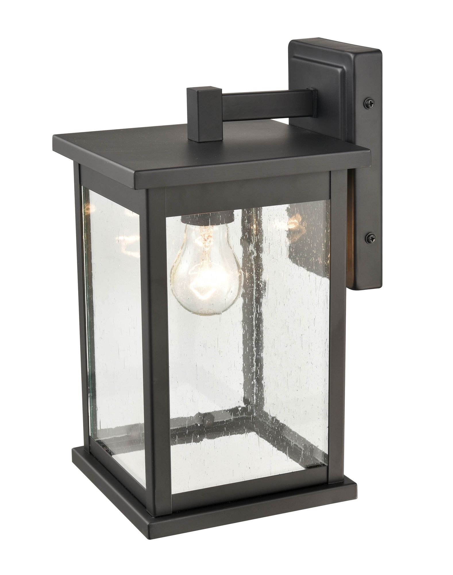 Image 3 Millennium Bowton 1-Light 13" Powder Coated Black Outdoor Wall Sconce more views