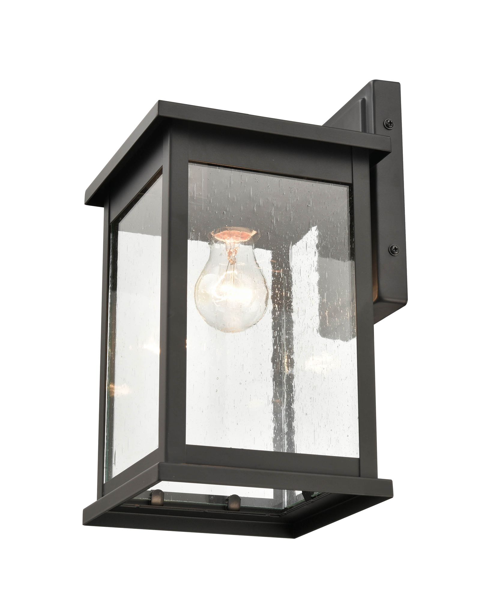 Image 5 Millennium Bowton 1-Light 13" Powder Coated Black Outdoor Wall Sconce more views