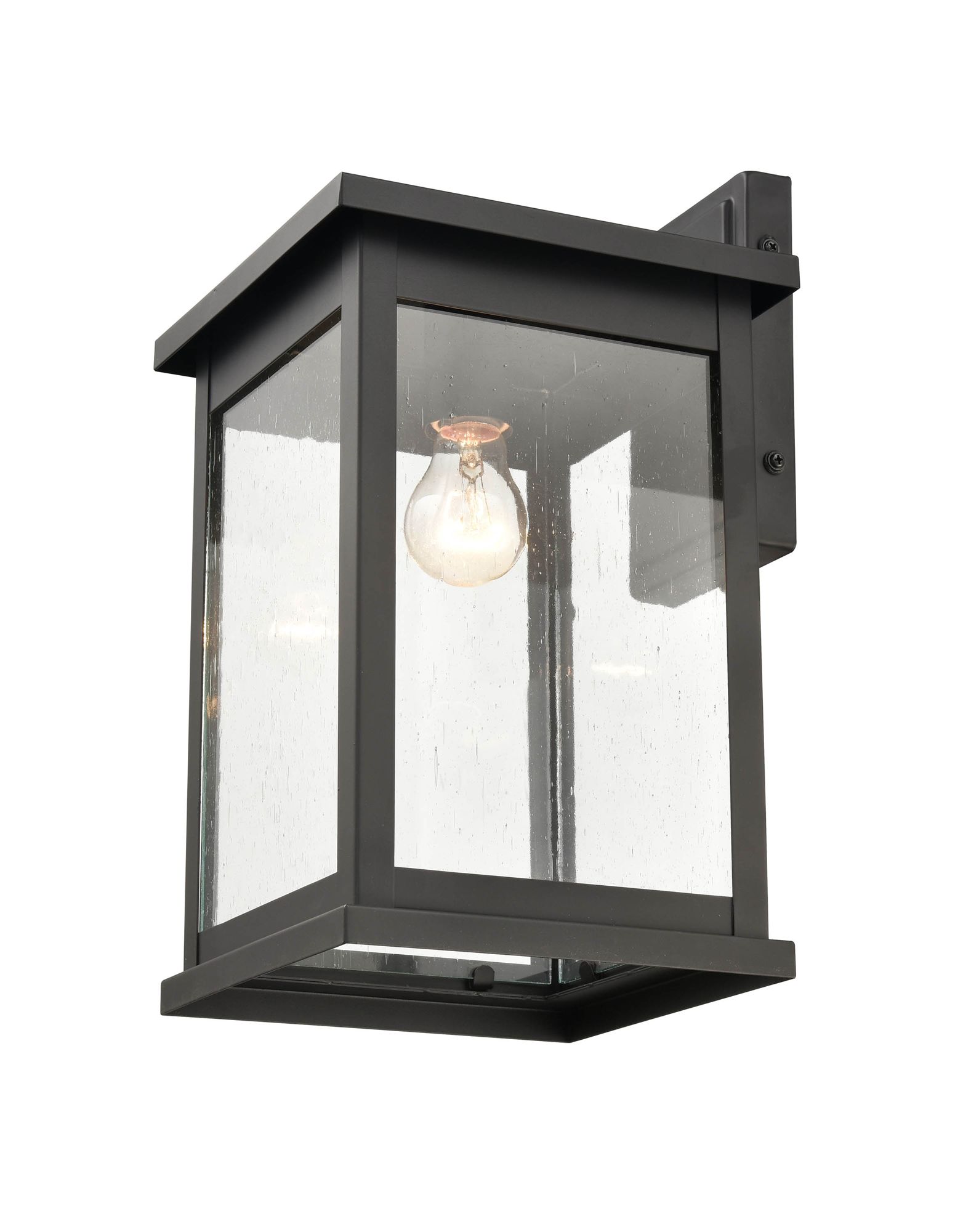Image 5 Millennium Bowton 1-Light 15.25" Powder Coated Black Outdoor Wall Sconce more views