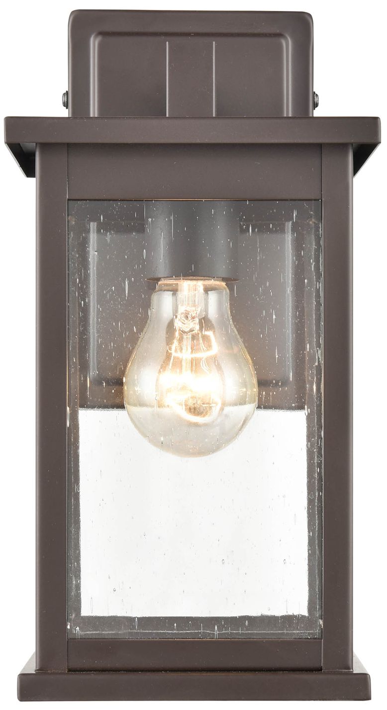 Image 2 Millennium Bowton 11.5" Powder Coated Bronze Outdoor Wall Sconce