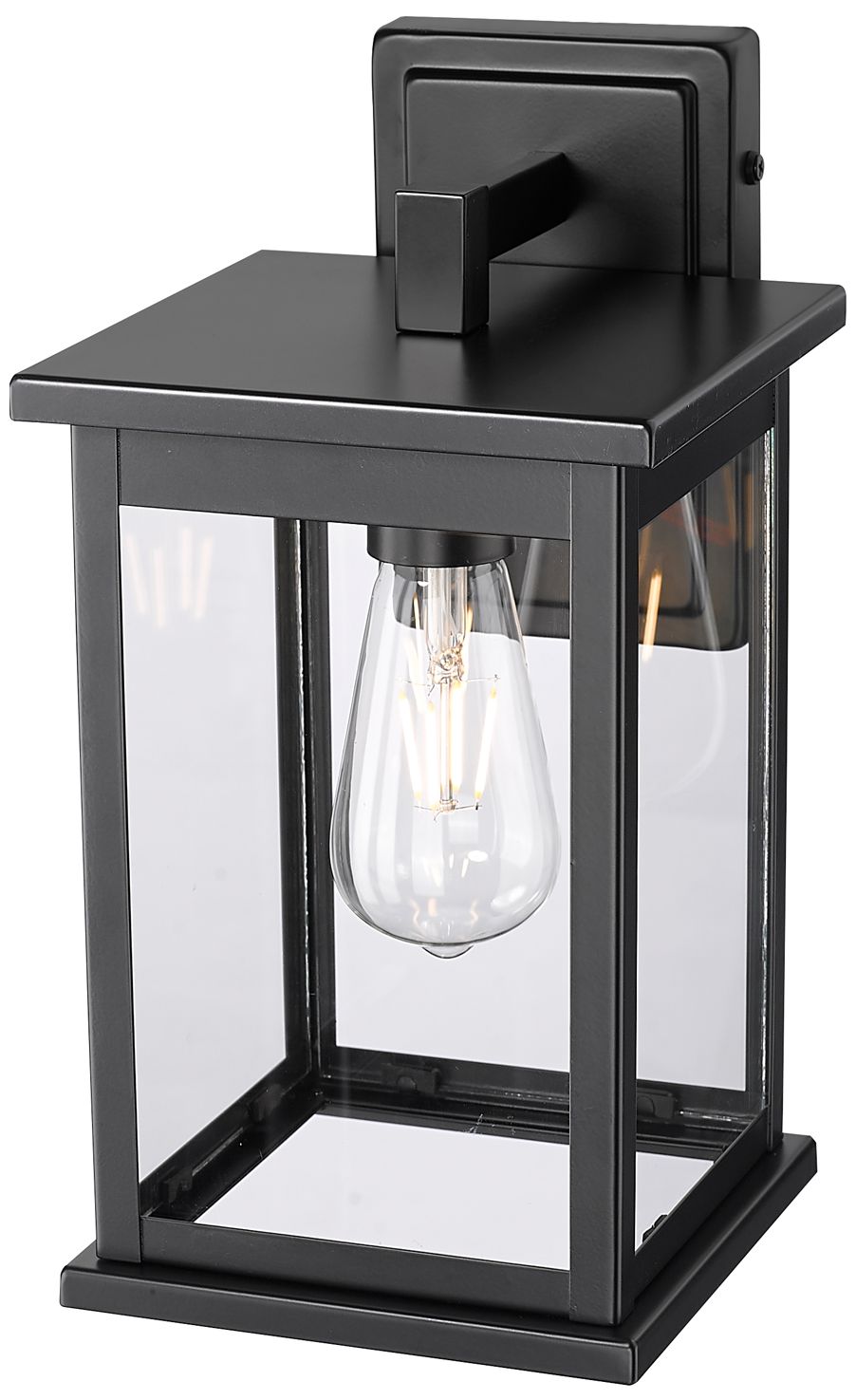 Image 3 Millennium Bowton II Outdoor Wall Sconce Powder Coated Black more views