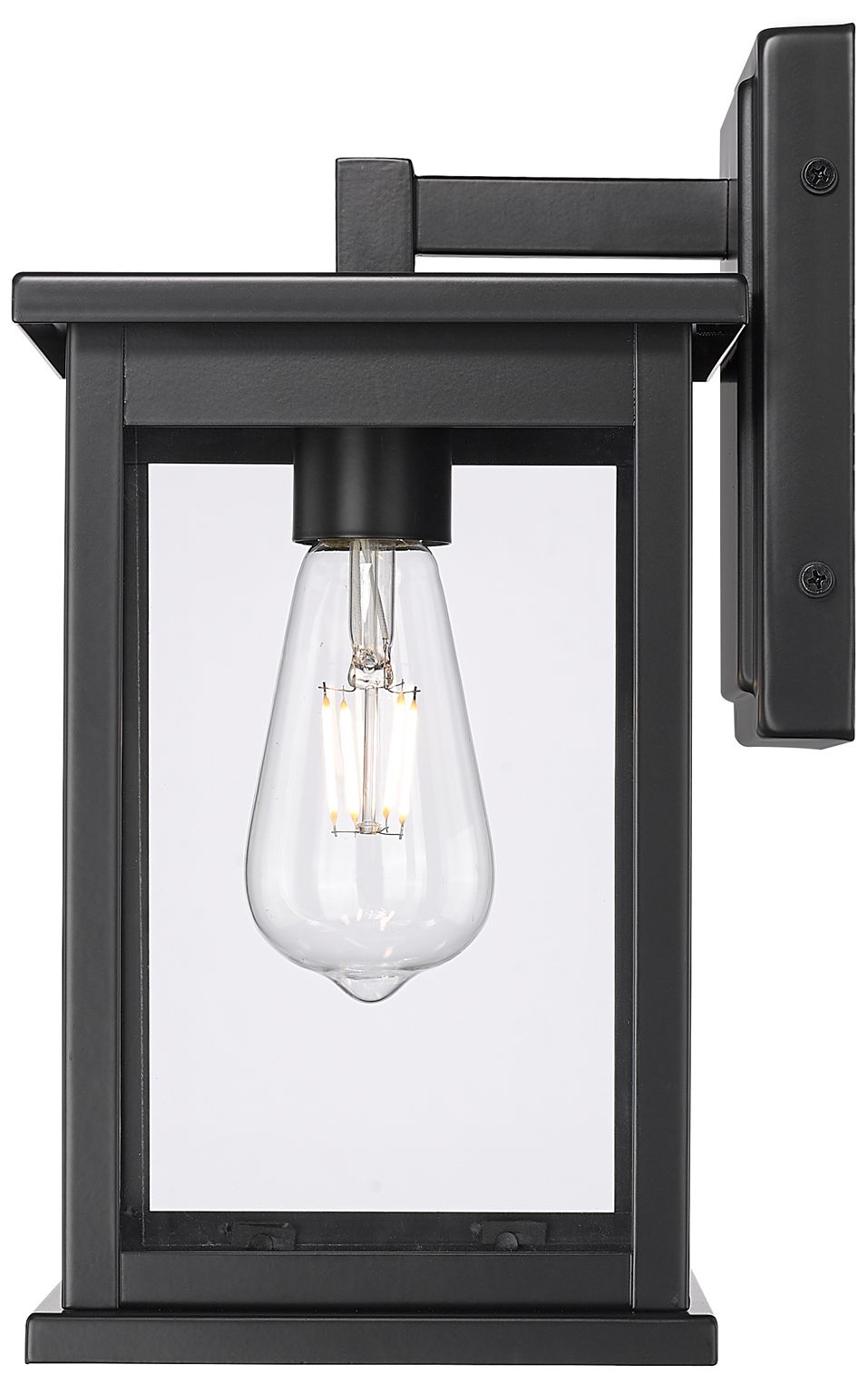 Image 4 Millennium Bowton II Outdoor Wall Sconce Powder Coated Black more views