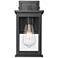 Millennium Bowton II Outdoor Wall Sconce Powder Coated Black