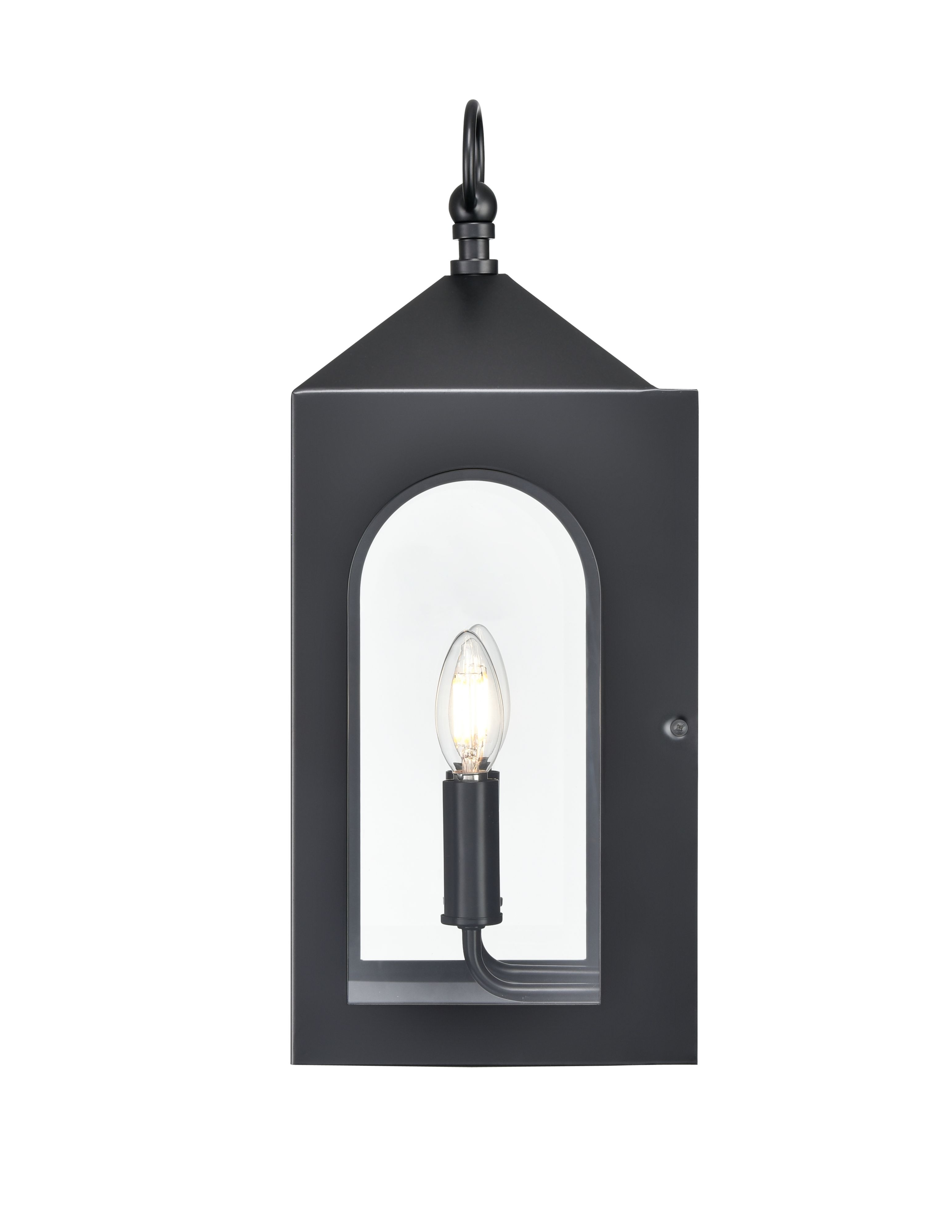 Image 4 Millennium Bratton 2-Light Powder Coated Black Outdoor Wall Sconce more views